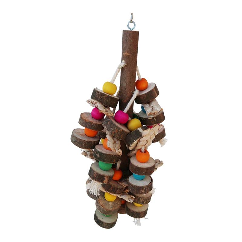 鳥のおもちゃオウムケージバイトおもちゃ.止まり木のクリエイティブケージアクセサリーパロットチュー..