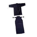剣道ユニフォームセット 剣道袴 通気性 忍者 柔道 和服 袴 160cm 青と青