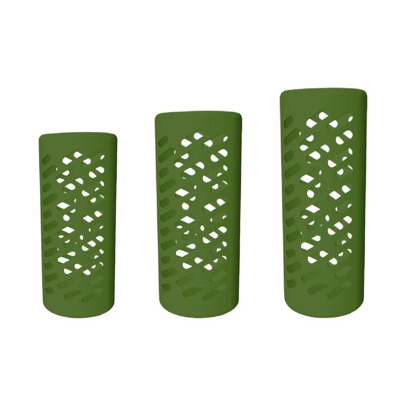 ガラス製ウォーターボトル シリコンスリーブ 断熱キャリア 滑り止め 交換用保護ホルダー スムージー 釣..