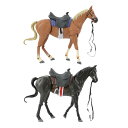 馬のミニチュアフィギュアコレクション用置物