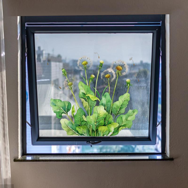 装飾用PVCウィンドウステッカー.パターン.春夏.