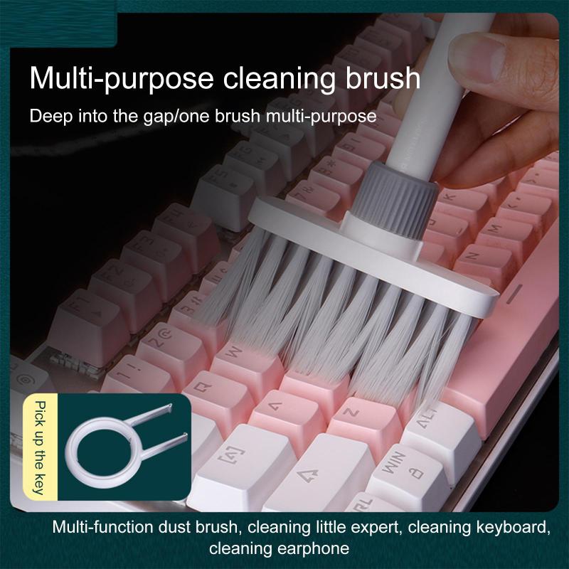 PC用多機能キーボードクリーニングブラシダストリムーバーヘッドフォンクリーニング