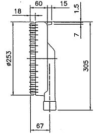 住まeるデパート 楽天市場店の中華バーナー(直径250mm)【B2-250】業務用（工業用）｜アングル3