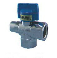 日豊(ニッポー) プロパンガス用 ボールタイプ 可とう管ガス栓 【MA-461C】 15A L型 検査孔付