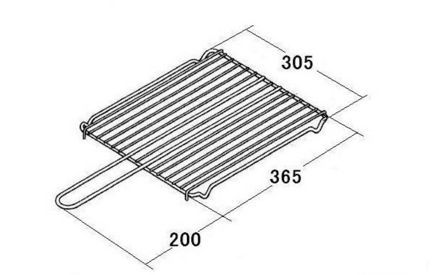 商品説明文リンナイ ペット用 焼き網です。型名081-038-000仕様外形寸法(幅×奥行)：305×365mm持ち手：200mm　