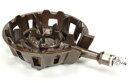 タチバナ製作所 TS-540 鋳物コンロ 一重大(中型)・種火無し ガスバーナー 普及タイプ 底枠付