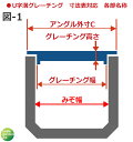 グレーチング U字溝用 溝蓋 みぞ幅60mm～600mm用 長さ995mm 【日祝配達不可・時間指定不可】 側溝 歩道 溝 蓋 ふた 〈grating：グレーチング〉 HGU 3