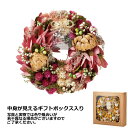 【送料無料】ナチュラルリース 玄関 M ガーデンスパイラルリース 玄関 母の日 祝日 クリスマス ハロウィン パーティー 【代引き不可】〈北海道・沖縄・離島・一部地域は別途送料がかかります〉 4910-B