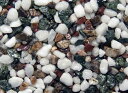 乾燥砂利 五色 (20kg)10袋セット 【送料無料】 庭 砂利 大量 ガーデニング 化粧砂利天然石 庭石 庭用 庭石 砂利 敷石 外構エクステリア 石材 敷き...