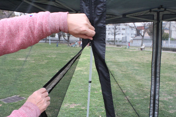 ワンタッチタープテント用 スクリーンメッシュ(蚊帳) サイズ 3m 虫除けメッシュ組み立て簡単 広げるだけのワンタッチテント テントtarp tent イベント アウトドア キャンプ バーベキュー UV加工通販格安セール情報 楽天 通販