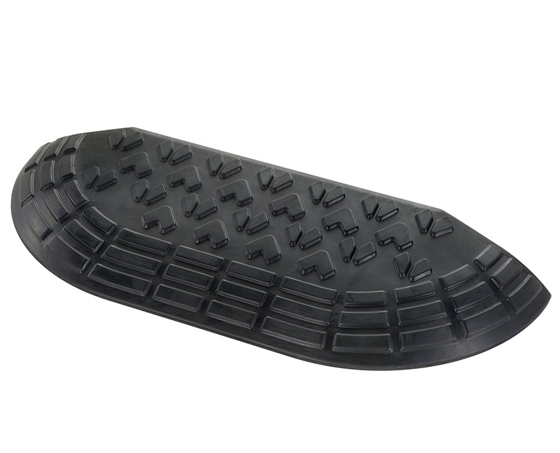 Rakuten - ゴム製 段差プレート リッチェル　ロードアップG 7510 コーナー付きタイプ 段差10cm用　幅75cm　奥行25cm　耐荷重1.5t 軽自動車用 段差解消スロープ 屋外用 段差スロープ 玄関 駐輪場 車いす 介護 介助