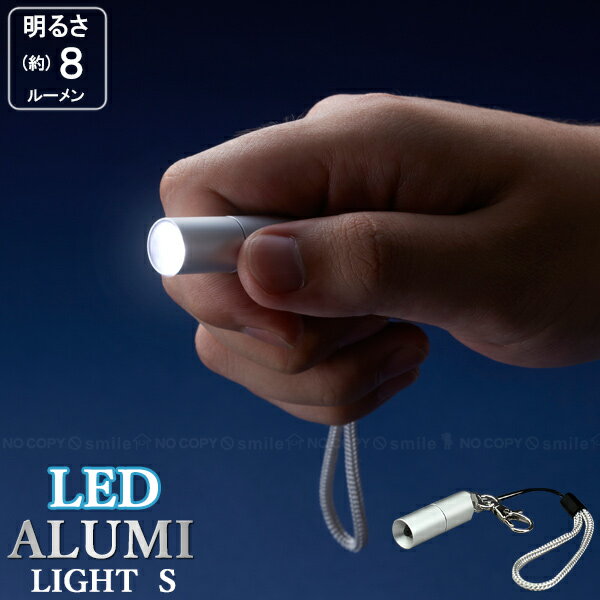 LEDアルミライトS APL-110 / 【ポスト投函送料無料】/ アルミ 懐中電灯 ミニサイズ 超小型 LED ライト 夜間 散歩 ウ…