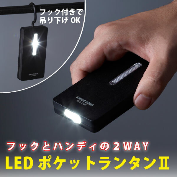 懐中電灯 LED / LEDポケットランタン2 ALA-4306 【ポスト投函送料無料】