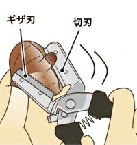諏訪田製作所/新型栗くり坊主替刃式
