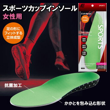 インソール レディース /スポーツカップ インソール 女性用 C-3002 2個セット REFRESHINSOLE PRO/【ポイント 倍】【送料無料】