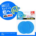 吸盤フック ちょこっと右へ60°補助板[2枚入] K60-S2【郵便送料無料】