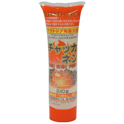 チャッカネン 240g/ 着火剤 燃料 アウトドア キャンプ バーベキュー BBQ