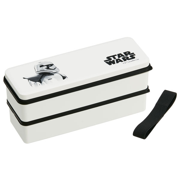 【在庫処分】スターウォーズ お弁当箱 / シリコン製シールブタ2段ランチボックス 900ml スターウォーズ フォースの覚醒のサムネイル