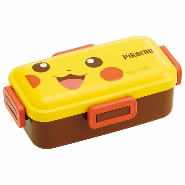 【在庫処分】ポケモン 弁当箱 1段 / ふわっと弁当箱 530ml ピカチュウ フェイス /【ポイント 倍】のサムネイル