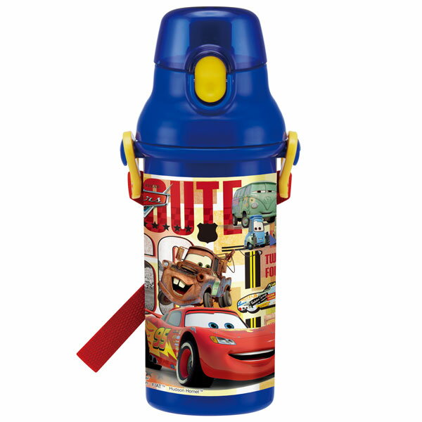 【在庫処分】カーズ 水筒 / 食洗機対応直飲みプラワンタッチボトル 480ml カーズ17のサムネイル