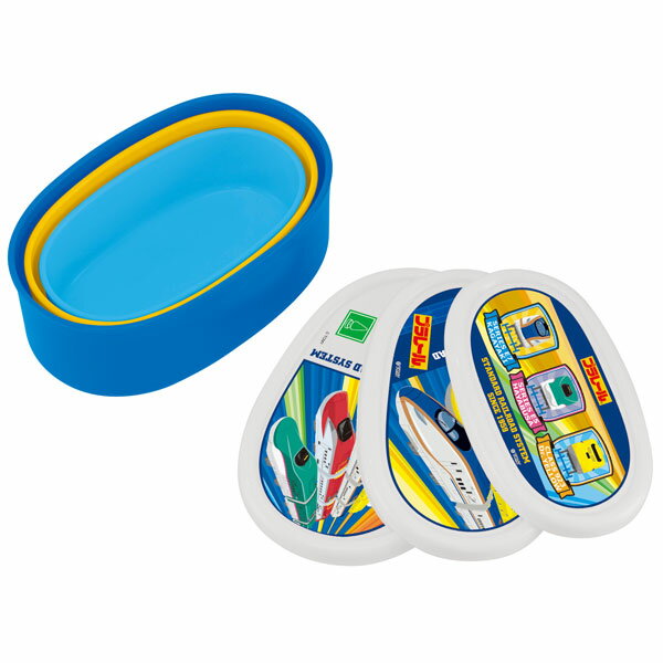 プラレール 弁当箱 /シール容器3Pセット プラレール17 /【ポイント 倍】[nyuka]