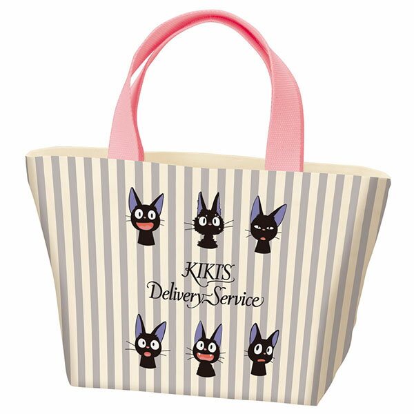 【在庫処分】スタジオジブリ 猫 ランチバッグ /帆布 ランチバッグ ジジ フェイス 魔女の宅急便のサムネイル