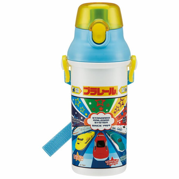 【在庫処分】子供用 水筒 / 食洗機対応 直飲み プラワンタッチボトル 480ml プラレール19 /【ポイント 倍】