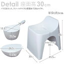 HUBATH h30バススツール 3点セット / 【送料無料】/ ヒューバス バスチェア 高さ30cm 3点 セット 湯おけ ハンディボール ウォッシュボール 湯桶 手おけ 手桶 洗面器 バス 風呂 お風呂 防カビ加工 バスグッズ お風呂グッズ お洒落 3