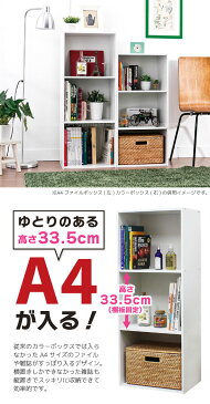 a4 カラーボックス 3段 / A4ファイルラック3段 / A4V-SD3