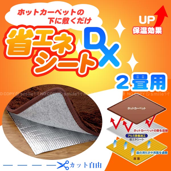 ホットカーペット省エネシートDX 2畳用 ENE-2DX