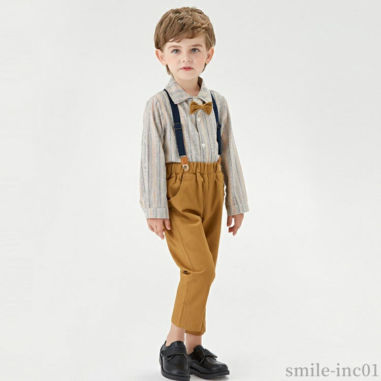 【送料無料】長袖 フォーマル ベビー 写真撮影 お宮参り 初節句 入園式 卒業式 入学式 結婚式 上下セット 子供スーツセット 2