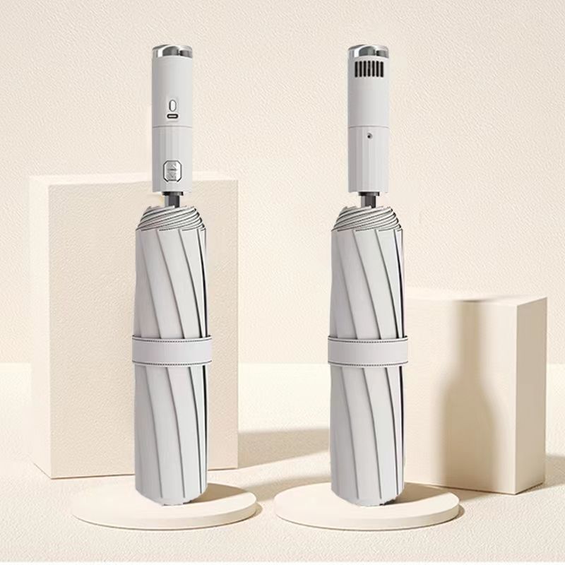 【送料無料】扇風機付き 折りたたみ ファンブレラ 傘 扇風機付 折り畳み 扇風機 付き 折り畳み 傘 UVカット送風機 晴雨兼用 折り畳み 雨傘 日