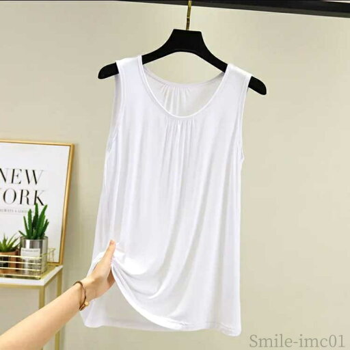 【送料無料】インナー レディース Aライン Tシャツ 部屋着 袖なし tシャツ uネック 春夏 薄手 丸首 大きいサイズ ノースリーブ 涼しい 2枚組