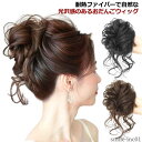 【送料無料】ガール 耐熱ファイバー お団子 ポイントウィッグ ヘアゴム ウイッグ お団子ウィッグ レディース シュシュ 自然 つけ毛 かわいい