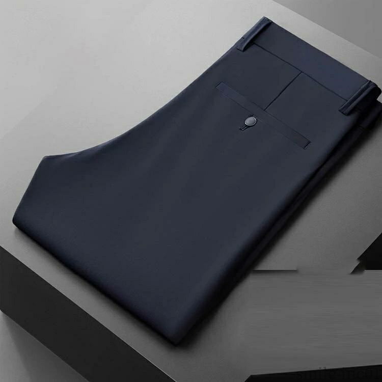 【送料無料】オフィス きれいめ スラックス ビジネス ノータック 快適 通年 オールシーズン 薄手 イージーパンツ ストレッチ メンズ 伸びる