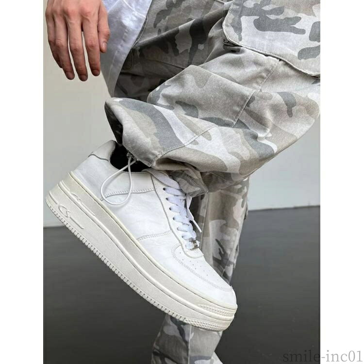 【送料無料】大きいサイズ ダンスパンツ パンツ 太め カーゴパンツ ワイド カモフラージュ ゆったり 夏 ミリタリー 迷彩パンツ ポケット多い