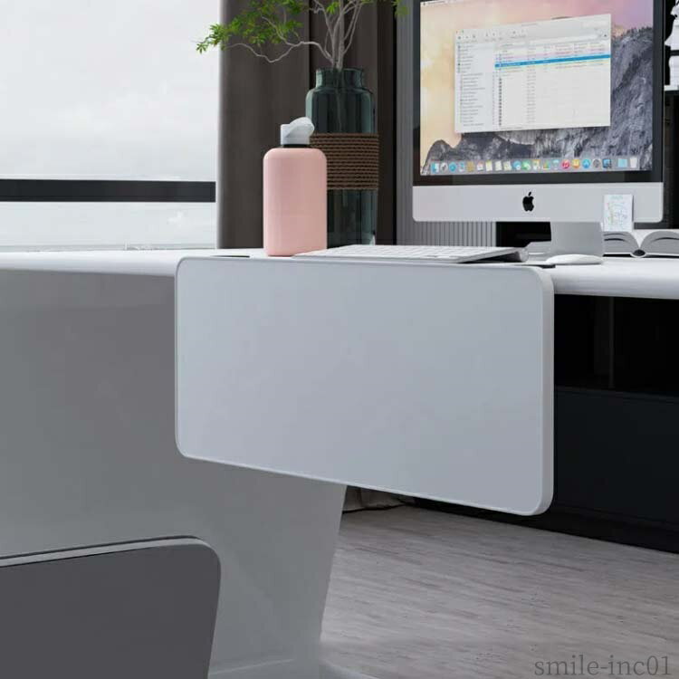 【送料無料】PCテ 肘置き台 デスク延長板 人間工学 延長板 デスク延長テーブル クランプ式 疲れ軽減 デスク延長板 拡張 デスクエクステンダー [3]