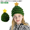 【送料無料】サンタ ニット帽 レディース ニット帽 コスプレ 変装 パーティ 防寒 クリスマスツリー クリスマス ペア プレゼント イベンド