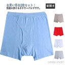 【送料無料】ボクサーパンツ トランクス メンズ 下着 無地 大きいサイズ 2枚セット インナー 男性用 男の子 アンダーウェア 前開き