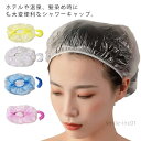【送料無料】シャワーキャップ 使い捨て 100枚 ヘアキャップ 透明 髪染め用 ヘアカラー用 サロン用 業務用 毛染め用 ビニール フリーサイズ 男女兼用 衛生的 厚手 プラスチック
