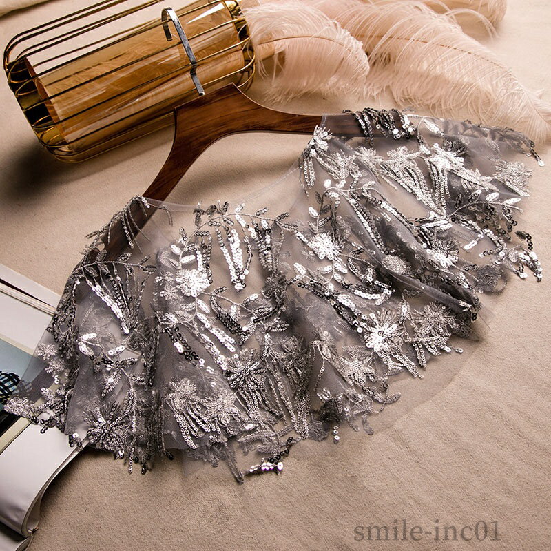 【送料無料】ウエディングショール ウェディングケープ ウェディングショール グレー ケープ ブライダ..