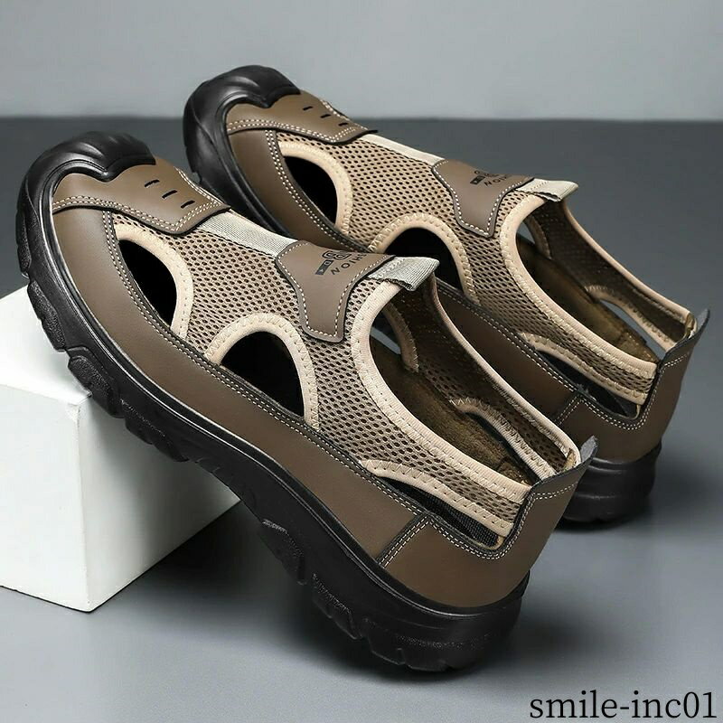 【送料無料】外履きサンダル ウォーキングサンダル 大きいサイズ 歩きやすい ビーチ 水陸両用 人気サンダル 幅広 アウト メンズ