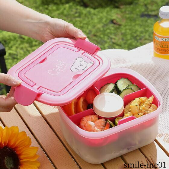 【送料無料】旅行用 学校 男女兼用 汁漏れない 電子レンジ加熱対応 お茶碗 保存容器 サラダランチ容器 ..