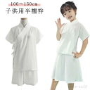【送料無料】初心者 半袖 着物 速乾 半襦袢 女の子 男の子 肌着 子供 ガールズ 簡単 快適 子供用 肌襦袢 白 衿付き 下着 ホワイト Tシャツ 単品 襦袢