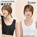 【送料無料】大きいサイズ有 胸サポーター 男装 前ホック ホック バスト潰し 女性下着 レディース インナー 胸つぶし