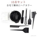 【送料無料】ブラシ ヘアカラーブラシ 髪染めブラシ ヘアダイブラシ 毛染め用 毛染めブラシ イヤーキャップ ケープ 毛染め