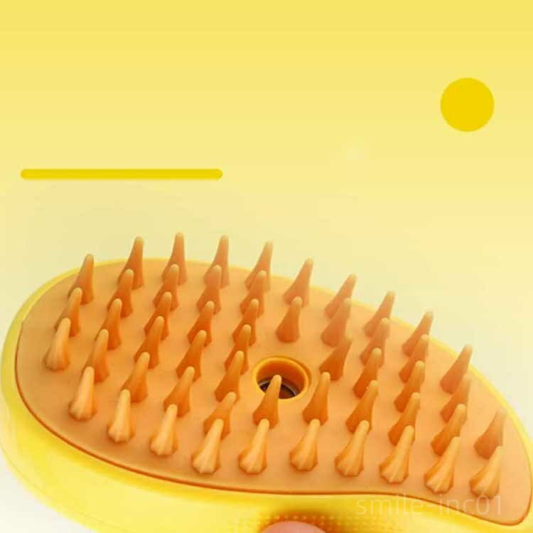 【送料無料】スプレーマッサージコーム 犬ブラシ ブラッシング 猫 3in1 抜け毛取り 犬 ペットブラシ 水タンク付き USB充電 蒸し猫ブラシ