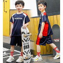 【送料無料】Tシャツ セットアップ トップス 女の子 男の子 子供用 バスケットウェア ボトムス 上下 ジュニア セットアップ キッズ