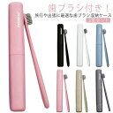 【送料無料】軽量 キャンプ アウトドア 便利 出張 旅行 2本セット 使いやすい 歯ブラシ付き コンパクト ギフト スリム 収納 歯みがきセット オフィス こど...