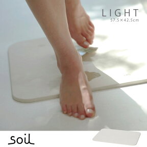 soil 珪藻土 バスマット / soil BATH MAT light ソイル バスマット ライト B246 【P10】/10P03Dec16【送料無料】